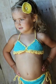 ​Bán bikini len móc đẹp đi biển cho em bé, baby, người lớn giá rẻ tại TPHCM 45