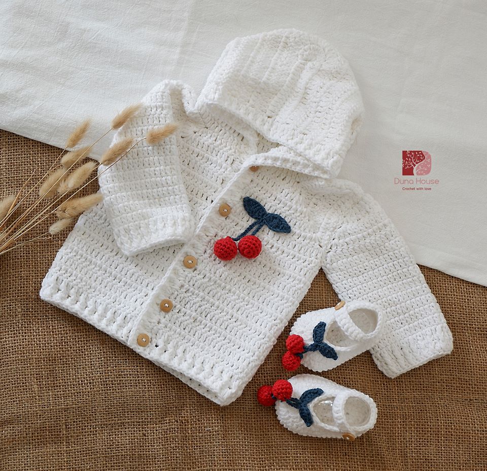 Bán mũ len, giày len, áo len, váy len handmade móc cho bé trai, bé gái, trẻ sơ sinh đẹp giá rẻ 97
