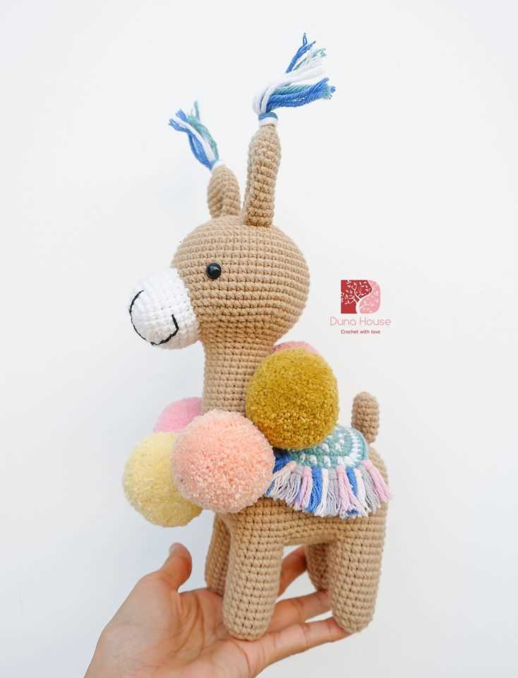 Bán thú bông handmade móc đan bằng len an toàn cho bé ôm ru ngủ 51