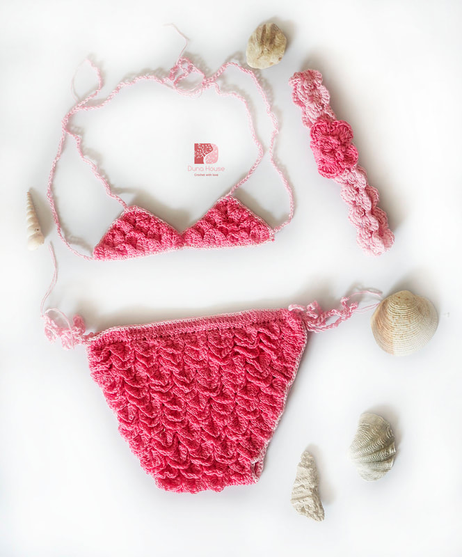 ​Bán bikini len móc đẹp đi biển cho em bé, baby, người lớn giá rẻ tại TPHCM 30
