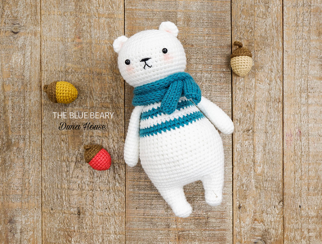 Bán thú bông handmade móc đan bằng len an toàn cho bé ôm ru ngủ 03