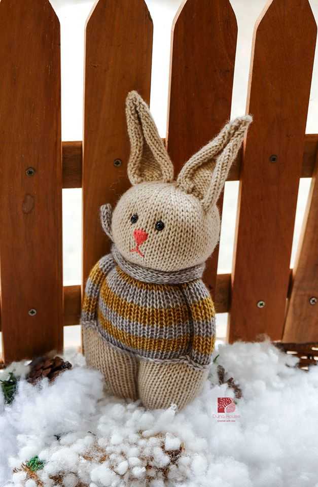 Bán thú bông handmade móc đan bằng len an toàn cho bé ôm ru ngủ 82