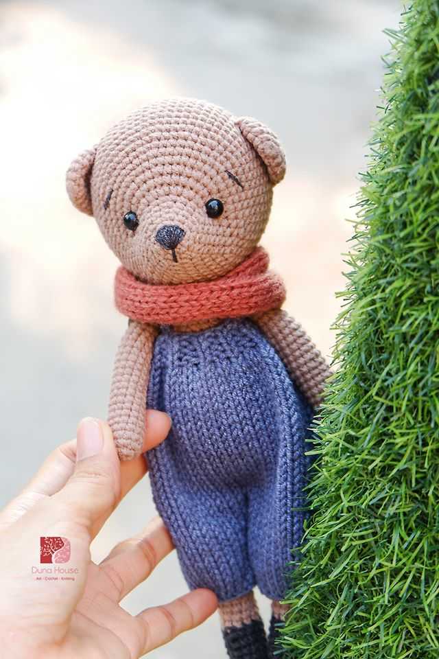 Bán thú bông handmade móc đan bằng len an toàn cho bé ôm ru ngủ 56